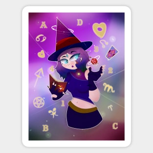 The Strange Witch Sticker